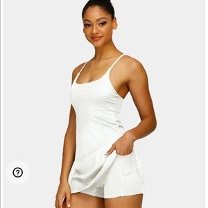 Halara Everyday 2-in-1 Activity Dress - Wannabe - Ice Princess - White / L